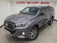 USED 2020 20 TOYOTA HI-LUX 2.4 D-4D Invincible X Pickup Double Cab 4dr Diesel Manual 4WD Euro 6 (s/s) (TSS) (150 ps) 