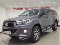 USED 2020 20 TOYOTA HI-LUX 2.4 D-4D Invincible X Pickup Double Cab 4dr Diesel Manual 4WD Euro 6 (s/s) (TSS) (150 ps) 