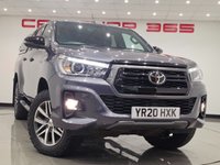 USED 2020 20 TOYOTA HI-LUX 2.4 D-4D Invincible X Pickup Double Cab 4dr Diesel Manual 4WD Euro 6 (s/s) (TSS) (150 ps) 