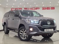 USED 2020 20 TOYOTA HI-LUX 2.4 D-4D Invincible X Pickup Double Cab 4dr Diesel Manual 4WD Euro 6 (s/s) (TSS) (150 ps) 