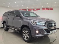 USED 2020 20 TOYOTA HI-LUX 2.4 D-4D Invincible X Pickup Double Cab 4dr Diesel Manual 4WD Euro 6 (s/s) (TSS) (150 ps) 