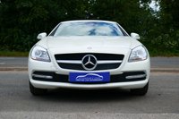 USED 2011 61 MERCEDES-BENZ SLK 1.8 SLK200 BlueEfficiency Edition 125 Convertible 2dr Petrol G-Tronic+ Euro 5 (s/s) (184 ps) CALCITE WHITE PAINTWORK + SAT NAV + DAB RADIO + BLUETOOTH