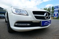 USED 2011 61 MERCEDES-BENZ SLK 1.8 SLK200 BlueEfficiency Edition 125 Convertible 2dr Petrol G-Tronic+ Euro 5 (s/s) (184 ps) CALCITE WHITE PAINTWORK + SAT NAV + DAB RADIO + BLUETOOTH