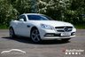 USED 2011 61 MERCEDES-BENZ SLK 1.8 SLK200 BlueEfficiency Edition 125 Convertible 2dr Petrol G-Tronic+ Euro 5 (s/s) (184 ps) CALCITE WHITE PAINTWORK + SAT NAV + DAB RADIO + BLUETOOTH