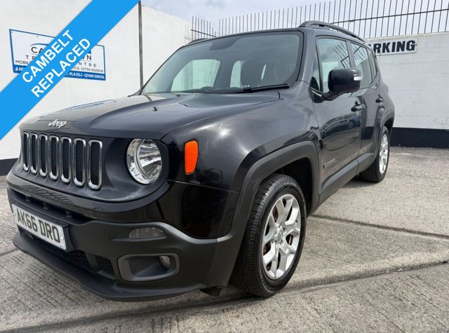 View our Jeep Renegade 1.6 MultiJetII Longitude SUV 5dr Diesel Manual Euro 6 (s/s) (120 ps)