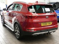USED 2016 66 KIA SPORTAGE 2.0 CRDi GT-Line SUV 5dr Diesel Manual AWD Euro 6 (134 bhp) SAT NAV HEATED LEATHER INTERIOR PARKING CAMERA CRUISE CONTROL PARKING SENSORS 2 OWNER SERVICE HISTORY