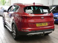 USED 2016 66 KIA SPORTAGE 2.0 CRDi GT-Line SUV 5dr Diesel Manual AWD Euro 6 (134 bhp) SAT NAV HEATED LEATHER INTERIOR PARKING CAMERA CRUISE CONTROL PARKING SENSORS 2 OWNER SERVICE HISTORY