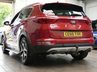 USED 2016 66 KIA SPORTAGE 2.0 CRDi GT-Line SUV 5dr Diesel Manual AWD Euro 6 (134 bhp) SAT NAV HEATED LEATHER INTERIOR PARKING CAMERA CRUISE CONTROL PARKING SENSORS 2 OWNER SERVICE HISTORY