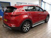 USED 2016 66 KIA SPORTAGE 2.0 CRDi GT-Line SUV 5dr Diesel Manual AWD Euro 6 (134 bhp) SAT NAV HEATED LEATHER INTERIOR PARKING CAMERA CRUISE CONTROL PARKING SENSORS 2 OWNER SERVICE HISTORY