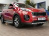 USED 2016 66 KIA SPORTAGE 2.0 CRDi GT-Line SUV 5dr Diesel Manual AWD Euro 6 (134 bhp) SAT NAV HEATED LEATHER INTERIOR PARKING CAMERA CRUISE CONTROL PARKING SENSORS 2 OWNER SERVICE HISTORY