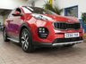 USED 2016 66 KIA SPORTAGE 2.0 CRDi GT-Line SUV 5dr Diesel Manual AWD Euro 6 (134 bhp) SAT NAV HEATED LEATHER INTERIOR PARKING CAMERA CRUISE CONTROL PARKING SENSORS 2 OWNER SERVICE HISTORY