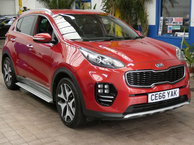 2016 66 Kia Sportage 2.0 CRDi GT-Line SUV 5dr Diesel Manual AWD Euro 6 (134 bhp)