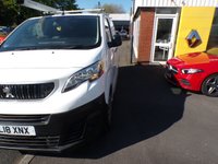 USED 2018 18 PEUGEOT EXPERT 1.6 BlueHDi 1000 Professional Compact Panel Van 6dr Diesel Manual SWB Euro 6 (95 ps) NO VAT / 6 MONTHS WARRANTY / FINANCE AVAILABLE