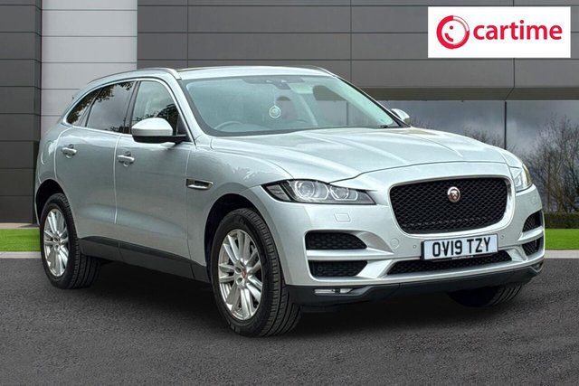 View our Jaguar F-Pace 2.0 D180 Portfolio SUV 5dr Diesel Auto AWD Euro 6 (s/s) (180 ps) Panoramic Sunroof, Rear View Camera, Front / Rear Parking Aid, Android Auto / Apple CarPlay, Navigation Pro