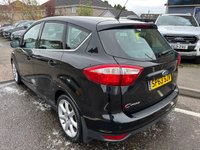 USED 2013 63 FORD C-MAX 2.0 TDCi Titanium MPV 5dr Diesel Powershift Euro 5 (140 ps) 1 FORMER KEEPER, ONLY 45752 MILES FROM NEW "AUTOMATIC"