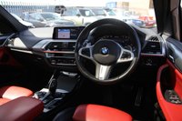 USED 2019 69 BMW X3 3.0 M40i GPF SUV 5dr Petrol Auto xDrive Euro 6 (s/s) (354 ps) RED LEATHER / M-SPORT ALLOYS