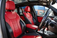 USED 2019 69 BMW X3 3.0 M40i GPF SUV 5dr Petrol Auto xDrive Euro 6 (s/s) (354 ps) RED LEATHER / M-SPORT ALLOYS