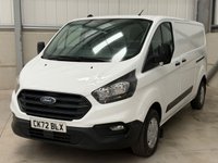 USED 2022 72 FORD TRANSIT CUSTOM 2.0 ECOBLUE 130PS LEADER L2 LWB - NO VAT 1 OWNER, 1 YEARS MOT, CLEAN