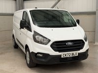 USED 2022 72 FORD TRANSIT CUSTOM 2.0 ECOBLUE 130PS LEADER L2 LWB - NO VAT 1 OWNER, 1 YEARS MOT, CLEAN