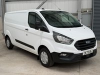 USED 2022 72 FORD TRANSIT CUSTOM 2.0 ECOBLUE 130PS LEADER L2 LWB - NO VAT 1 OWNER, 1 YEARS MOT, CLEAN