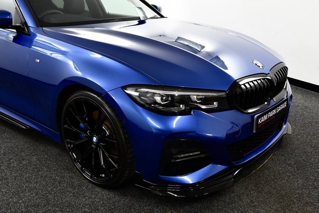 USED 2021 21 BMW 3 SERIES 2.0 318d MHT M Sport Saloon 4dr Diesel Hybrid Auto Euro 6 (s/s) (150 ps) &pound;7k Extras | MPro/Aero/20"s +