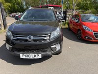 USED 2018 18 SSANGYONG KORANDO 2.2D ELX SUV 5dr Diesel Manual 4WD Euro 6 (178 ps) TOP SPEC KORANDO