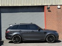 USED 2018 68 LAND ROVER RANGE ROVER SPORT 3.0 SD V6 HSE Dynamic SUV 5dr Diesel Auto 4WD Euro 6 (s/s) (306 ps) BLACKPACK+PANROOF+SIDE STEPS