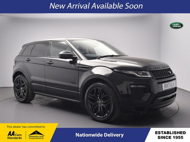 View our LAND ROVER RANGE ROVER EVOQUE