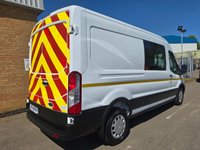 USED 2024 24 FORD TRANSIT 2.0 350 EcoBlue Trend Crew Van Double Cab 5dr Diesel Manual L3 H2 Euro 6 (s/s) (130 ps) DOUBLE CAB - TREND SPEC