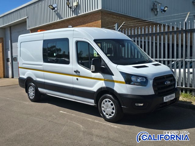 View our Ford Transit 2.0 350 EcoBlue Trend Crew Van Double Cab 5dr Diesel Manual L3 H2 Euro 6 (s/s) (130 ps)