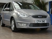 USED 2014 FORD GALAXY 2.0 TDCi Zetec MPV 5dr Diesel Manual Euro 5 (140 ps) 7 SEATS AIR CON BLUETOOTH RADIO PARKING SENSOR 2 OWNERS SERVICE HISTORY CAMBELT WATERPUMP AND AUX BELT REPLACED AT 114K MILES