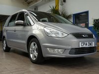 USED 2014 FORD GALAXY 2.0 TDCi Zetec MPV 5dr Diesel Manual Euro 5 (140 ps) 7 SEATS AIR CON BLUETOOTH RADIO PARKING SENSOR 2 OWNERS SERVICE HISTORY CAMBELT WATERPUMP AND AUX BELT REPLACED AT 114K MILES