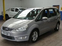 USED 2014 FORD GALAXY 2.0 TDCi Zetec MPV 5dr Diesel Manual Euro 5 (140 ps) 7 SEATS AIR CON BLUETOOTH RADIO PARKING SENSOR 2 OWNERS SERVICE HISTORY CAMBELT WATERPUMP AND AUX BELT REPLACED AT 114K MILES