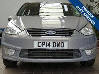 USED 2014 FORD GALAXY 2.0 TDCi Zetec MPV 5dr Diesel Manual Euro 5 (140 ps) 7 SEATS AIR CON BLUETOOTH RADIO PARKING SENSOR 2 OWNERS SERVICE HISTORY CAMBELT WATERPUMP AND AUX BELT REPLACED AT 114K MILES