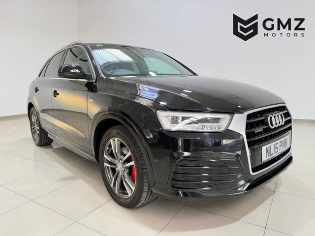 2015 15 AUDI Q3 2.0 TDI S line SUV 5dr Diesel S Tronic quattro Euro 6 (s/s) (150 ps) PARKING SENSORS | BLUETOOTH | NATIONWIDE DELIVERY