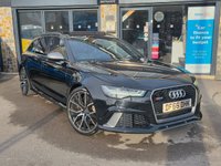 USED 2016 66 AUDI RS6 AVANT 4.0 TFSI V8 Performance Estate 5dr Petrol Tiptronic quattro Euro 6 (s/s) (605 ps) RAC SAT NAV DAB LEATHER PAN ROOF