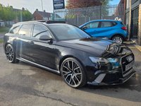 USED 2016 66 AUDI RS6 AVANT 4.0 TFSI V8 Performance Estate 5dr Petrol Tiptronic quattro Euro 6 (s/s) (605 ps) RAC SAT NAV DAB LEATHER PAN ROOF