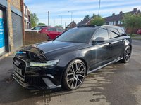 USED 2016 66 AUDI RS6 AVANT 4.0 TFSI V8 Performance Estate 5dr Petrol Tiptronic quattro Euro 6 (s/s) (605 ps) RAC SAT NAV DAB LEATHER PAN ROOF
