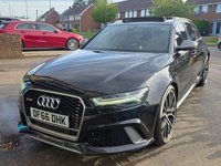 USED 2016 66 AUDI RS6 AVANT 4.0 TFSI V8 Performance Estate 5dr Petrol Tiptronic quattro Euro 6 (s/s) (605 ps) RAC SAT NAV DAB LEATHER PAN ROOF