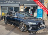 USED 2016 66 AUDI RS6 AVANT 4.0 TFSI V8 Performance Estate 5dr Petrol Tiptronic quattro Euro 6 (s/s) (605 ps) RAC SAT NAV DAB LEATHER PAN ROOF