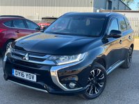 USED 2016 16 MITSUBISHI OUTLANDER 2.0h 12kWh GX4hs CVT 4WD Euro 6 (s/s) 5dr PCO/2 Owners/Leathers/SunRoof
