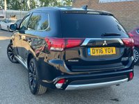 USED 2016 16 MITSUBISHI OUTLANDER 2.0h 12kWh GX4hs CVT 4WD Euro 6 (s/s) 5dr PCO/2 Owners/Leathers/SunRoof