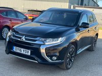 USED 2016 16 MITSUBISHI OUTLANDER 2.0h 12kWh GX4hs CVT 4WD Euro 6 (s/s) 5dr PCO/2 Owners/Leathers/SunRoof