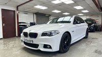 USED 2014 14 BMW 5 SERIES 2.0 520d M Sport Saloon 4dr Diesel Auto Euro 6 (s/s) (184 ps) Leather + Pro Nav