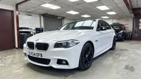 USED 2014 14 BMW 5 SERIES 2.0 520d M Sport Saloon 4dr Diesel Auto Euro 6 (s/s) (184 ps) Leather + Pro Nav