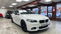 USED 2014 14 BMW 5 SERIES 2.0 520d M Sport Saloon 4dr Diesel Auto Euro 6 (s/s) (184 ps) Leather + Pro Nav