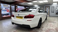 USED 2014 14 BMW 5 SERIES 2.0 520d M Sport Saloon 4dr Diesel Auto Euro 6 (s/s) (184 ps) Leather + Pro Nav