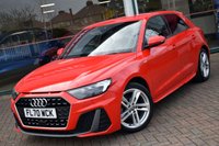 USED 2020 70 AUDI A1 1.0TFSi 25 S-LINE SPORTBACK 5 DOOR S-TRONIC AUTO 94 BHP (EURO 6) Nav / CarPlay / Cruise / DAB