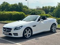 USED 2015 65 MERCEDES-BENZ SLK 2.1 SLK250d AMG Sport Convertible 2dr Diesel G-Tronic Euro 6 (s/s) (204 ps) &pound;35 ROAD TAX / 9 SPEED