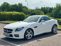 USED 2015 65 MERCEDES-BENZ SLK 2.1 SLK250d AMG Sport Convertible 2dr Diesel G-Tronic Euro 6 (s/s) (204 ps) &pound;35 ROAD TAX / 9 SPEED